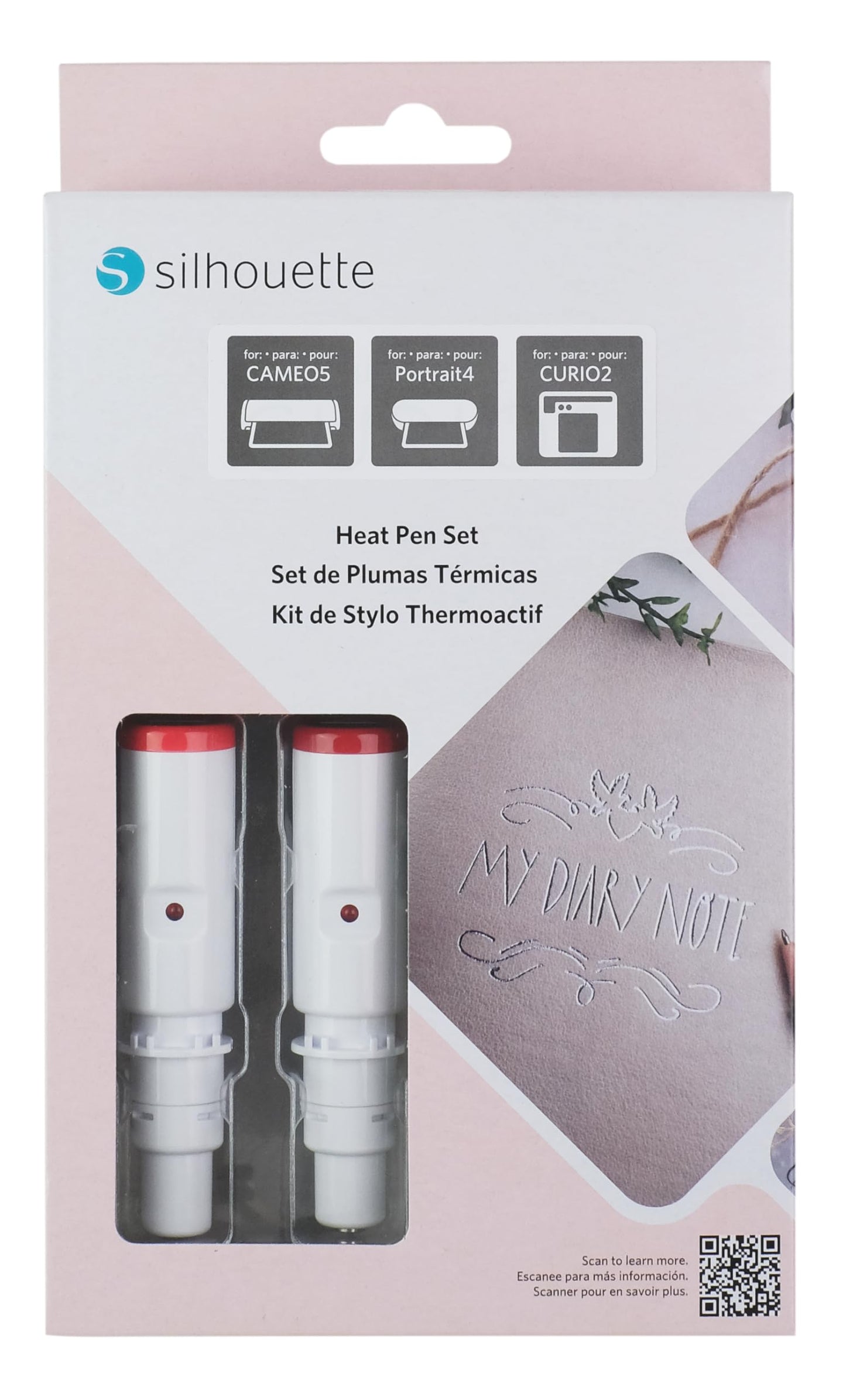 Silhouette Heat Pen Set- Foil Transfer - for use with Cameo 5, Curio 2 and Portrait 4